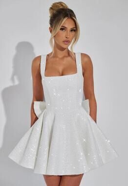 marla mini dress ivory Marla Mini Dress